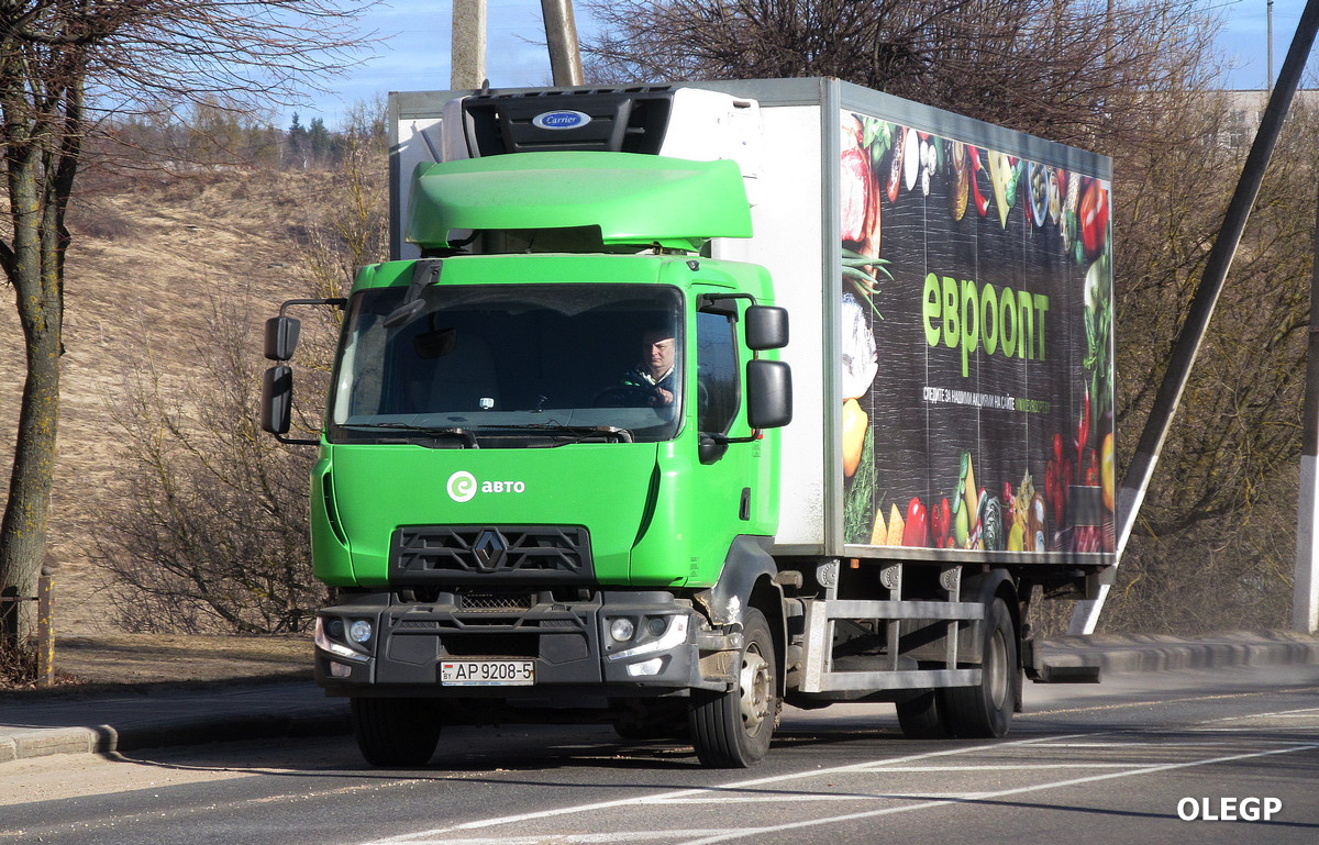 Минская область, № АР 9208-5 — Renault D-Series