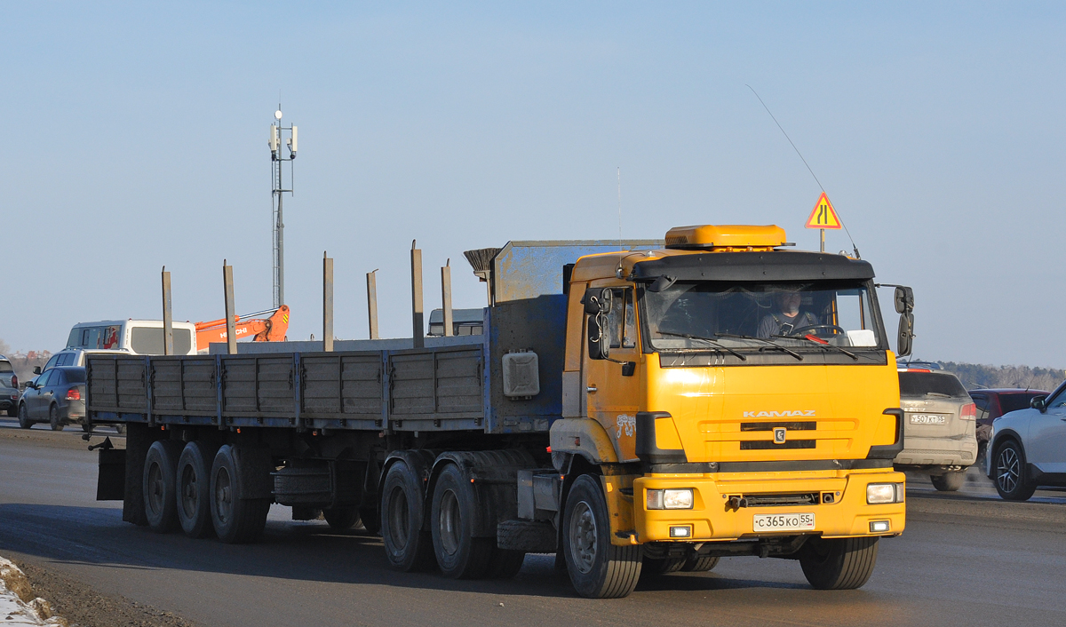 Омская область, № С 365 КО 55 — КамАЗ-65116-N3(78)