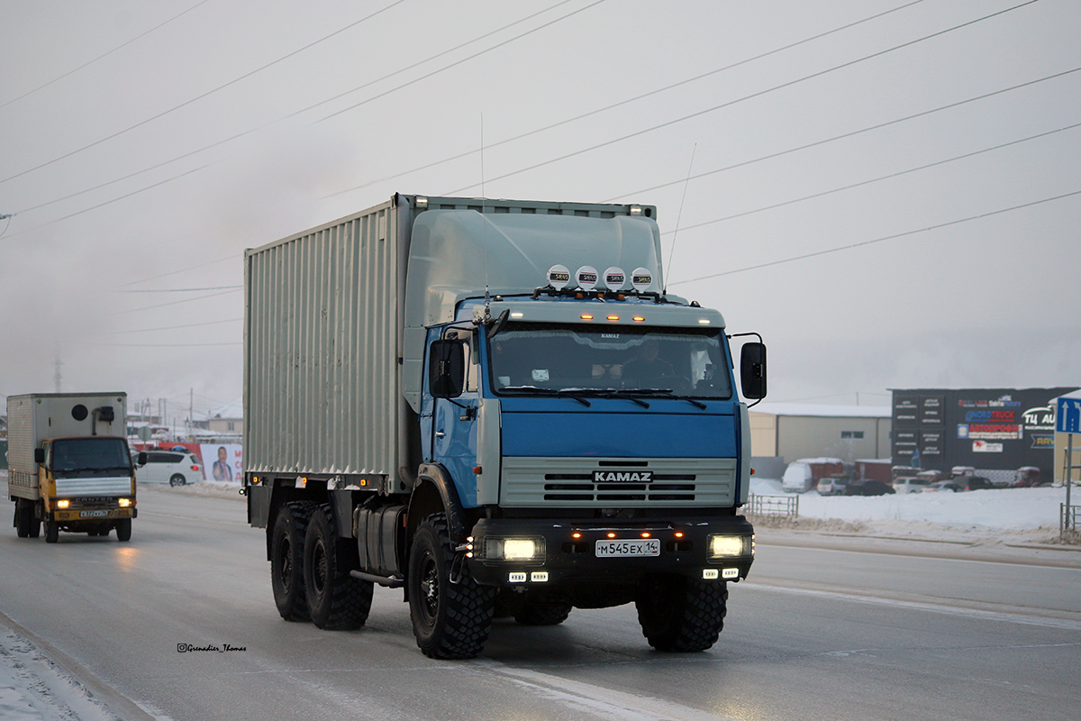 Саха (Якутия), № М 545 ЕХ 14 — КамАЗ-43118-10 [43118K]