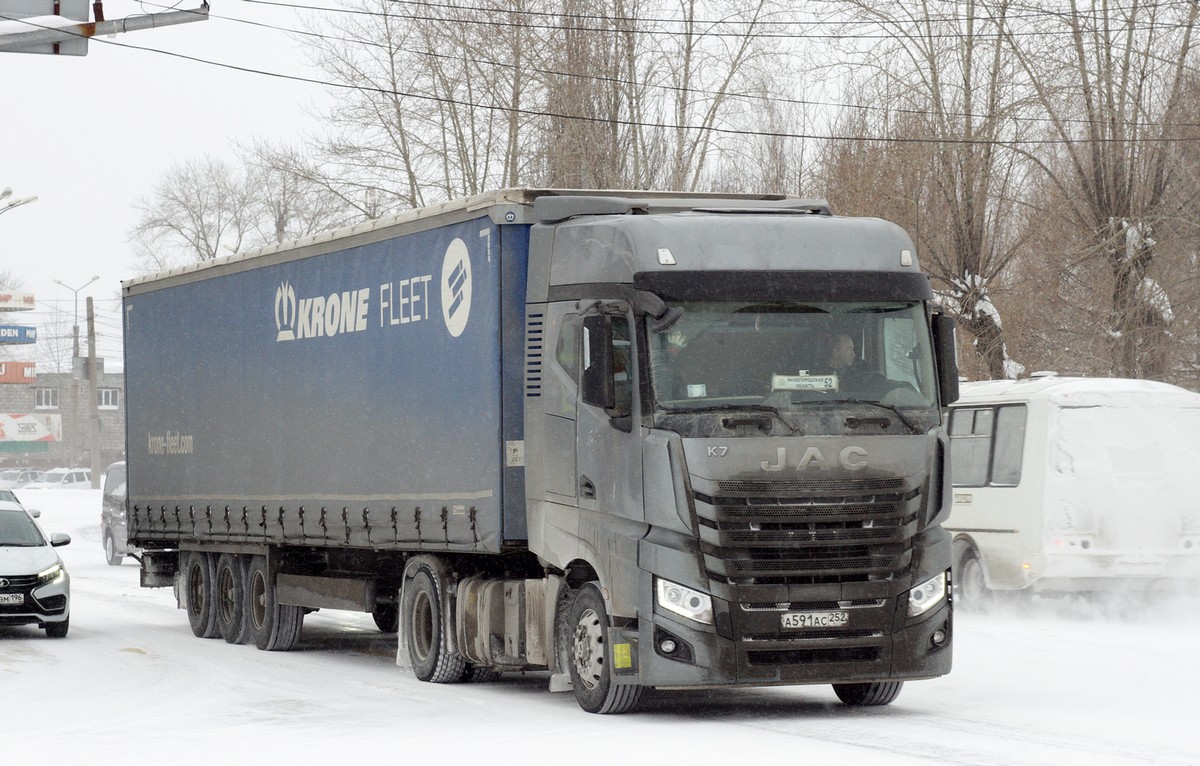Нижегородская область, № А 591 АС 252 — JAC K7