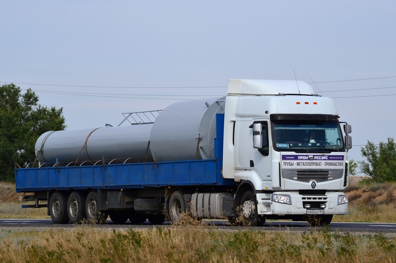 Ростовская область, № У 602 КН 161 — Renault Premium ('2006)