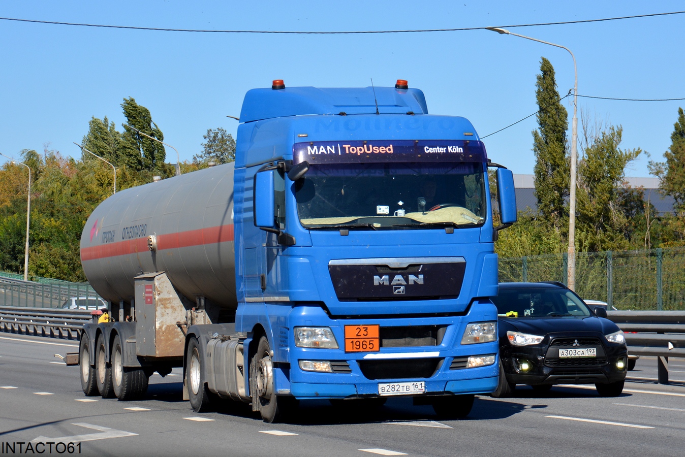 Ростовская область, № В 282 ТВ 161 — MAN TGX ('2007) 18.440
