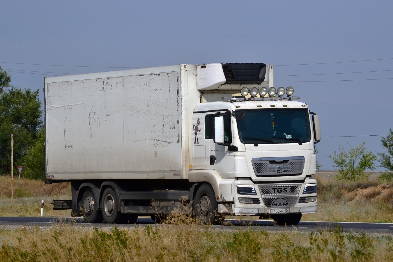 Ставропольский край, № Н 100 МХ 126 — MAN TGS 26.350