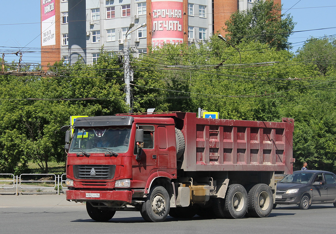 Челябинская область, № М 862 ХА 86 — Howo HW ZZ3257