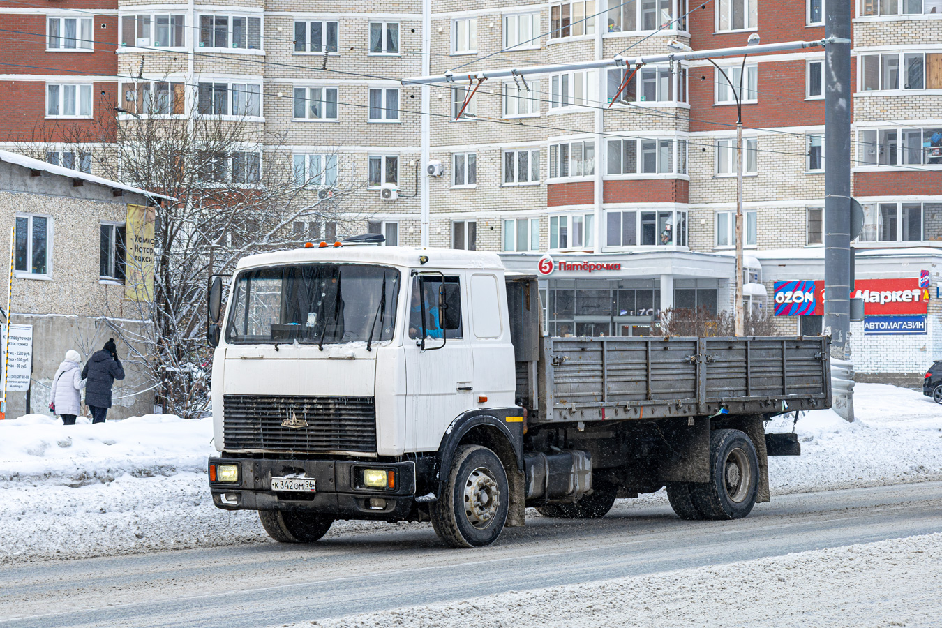 Свердловская область, № К 342 ОМ 96 — МАЗ-533603