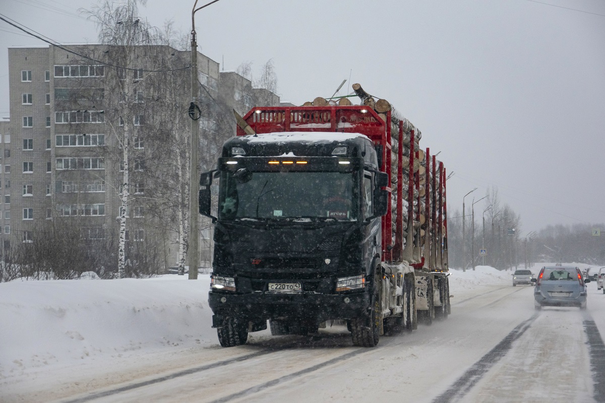 Удмуртия, № С 220 ТО 43 — Scania ('2016) P440