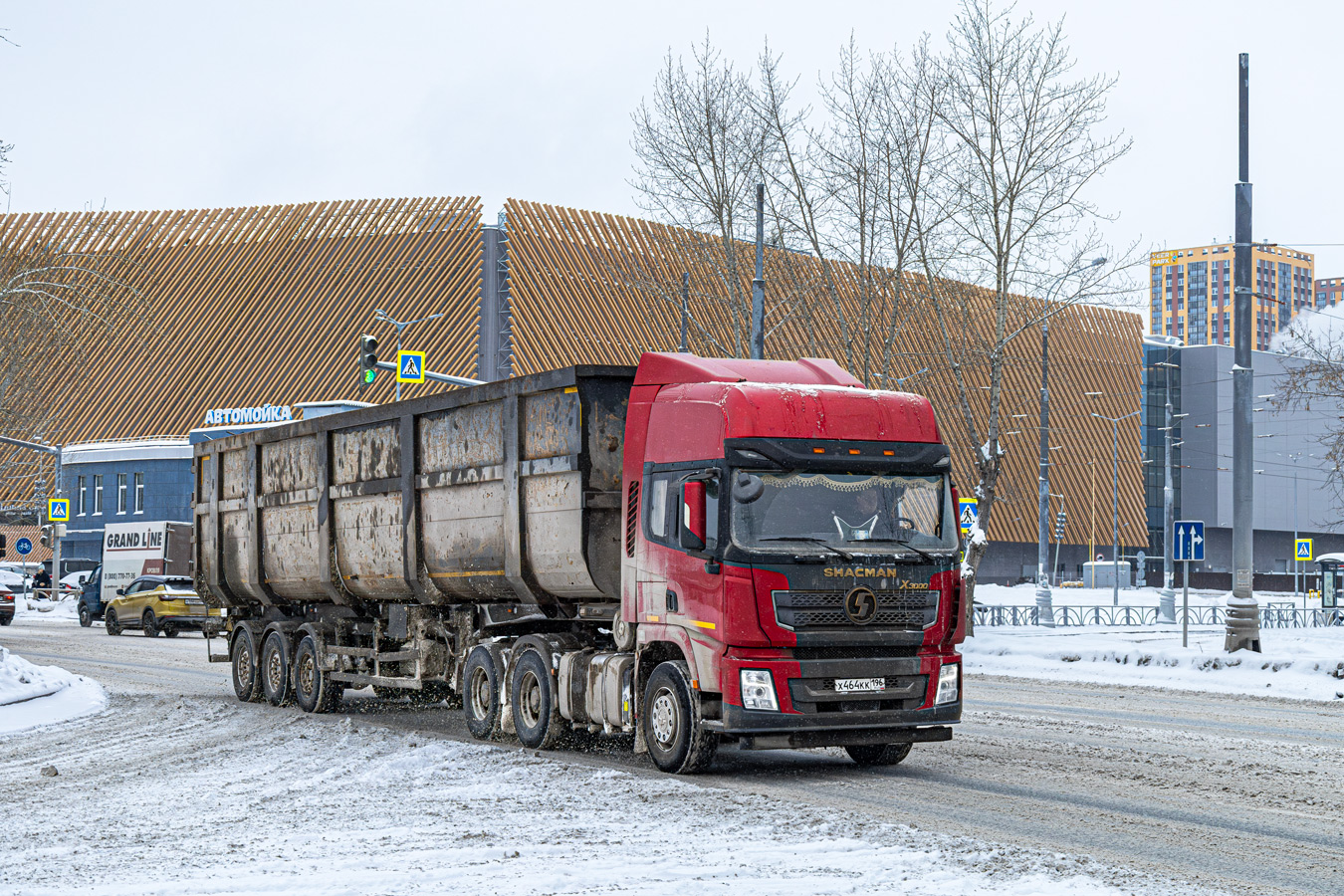 Свердловская область, № Х 464 КК 196 — Shaanxi Shacman X3000 SX4258