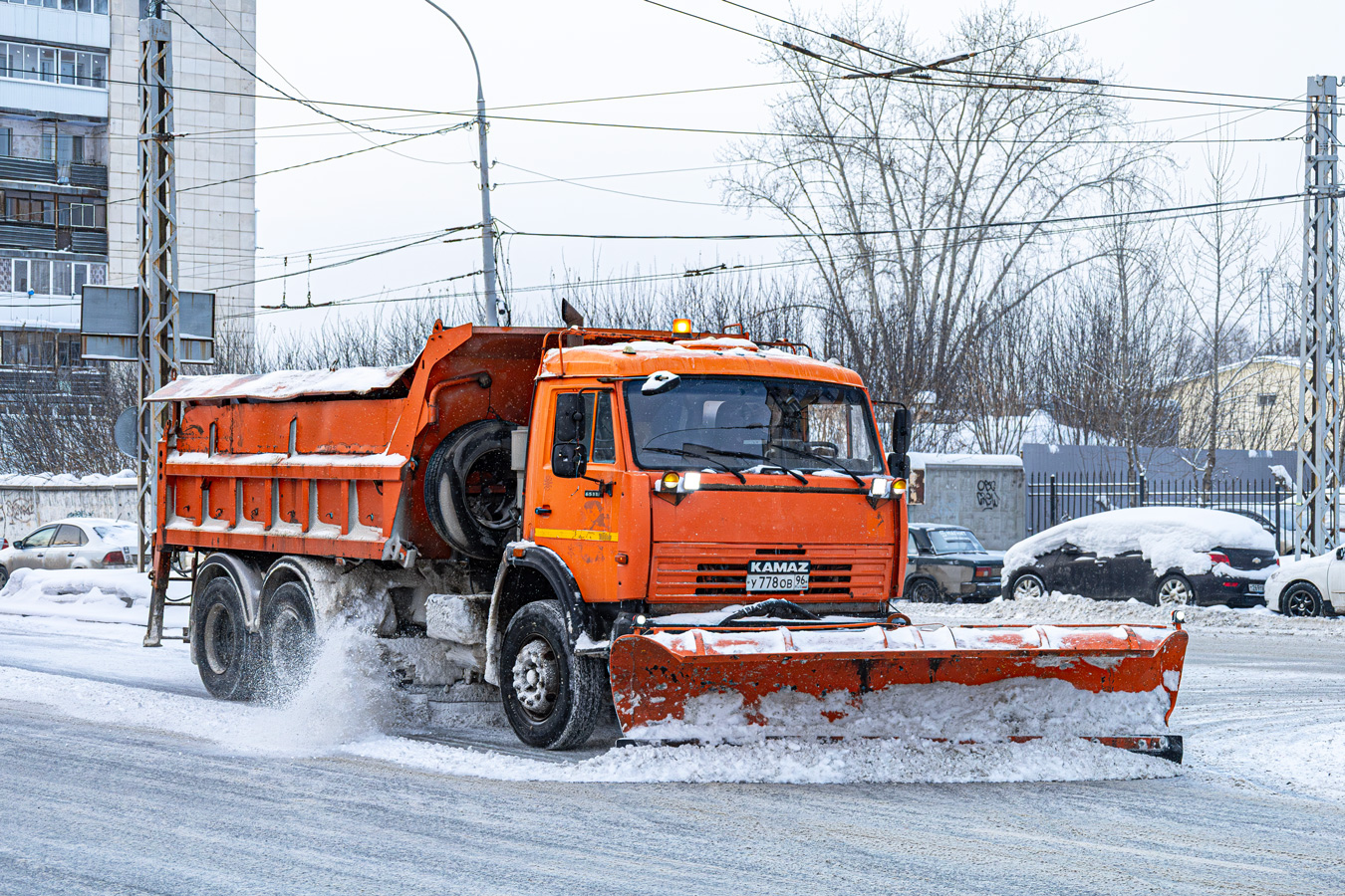 Свердловская область, № У 778 ОВ 96 — КамАЗ-65115-62