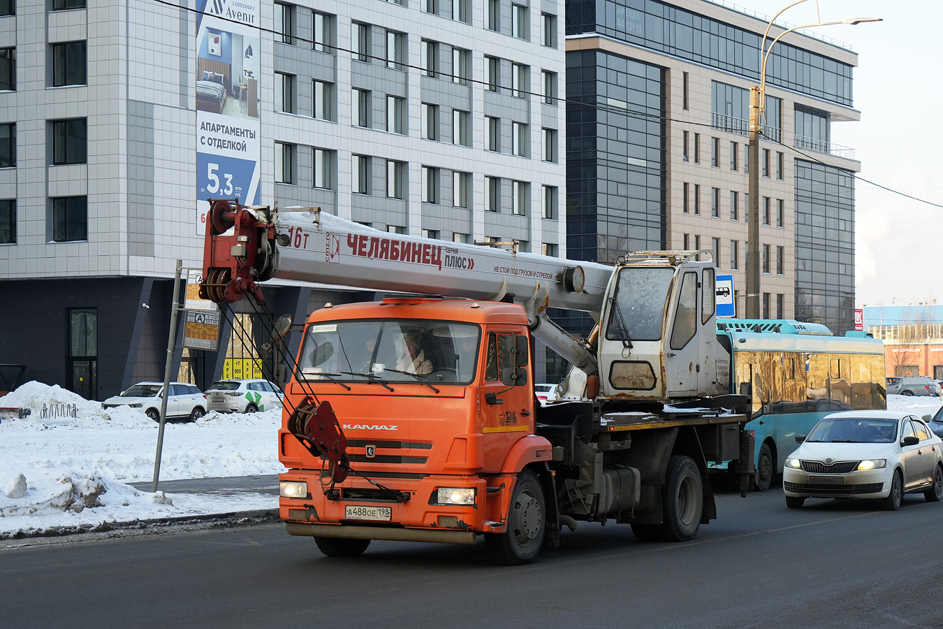 Санкт-Петербург, № 1017 — КамАЗ-43253-R4(28)