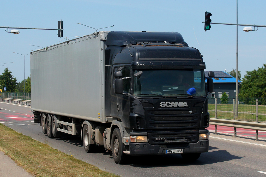 Литва, № MGL 865 — Scania ('2009) G380