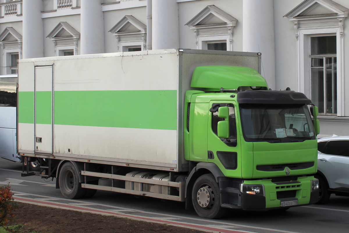 Санкт-Петербург, № В 540 ЕВ 198 — Renault Premium ('1996)