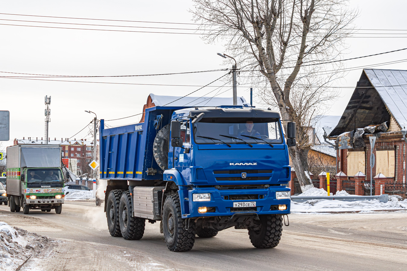 Тюменская область, № Х 293 СЕ 72 — КамАЗ-6522 (общая модель)