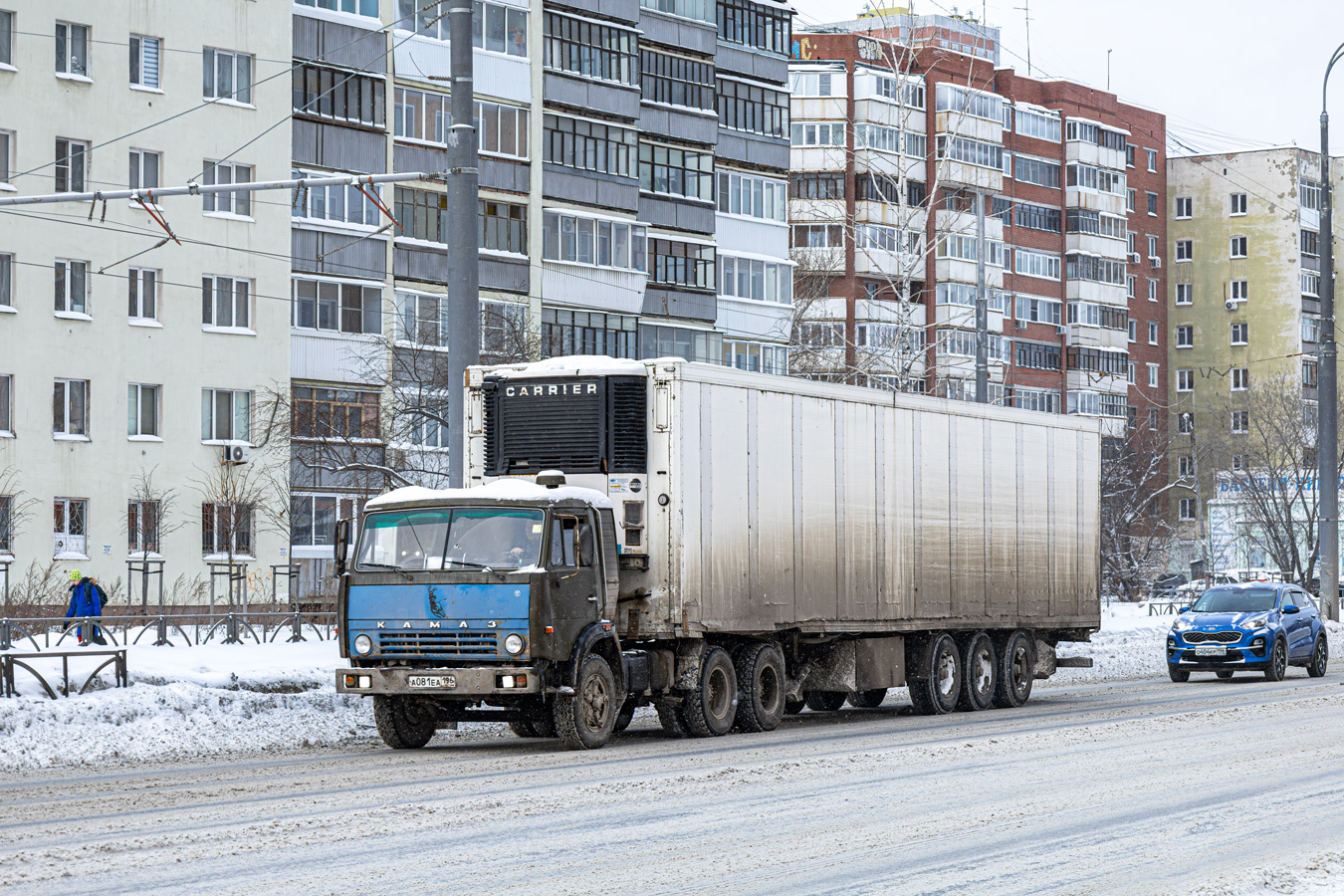 Свердловская область, № А 081 ЕА 196 — КамАЗ-5410