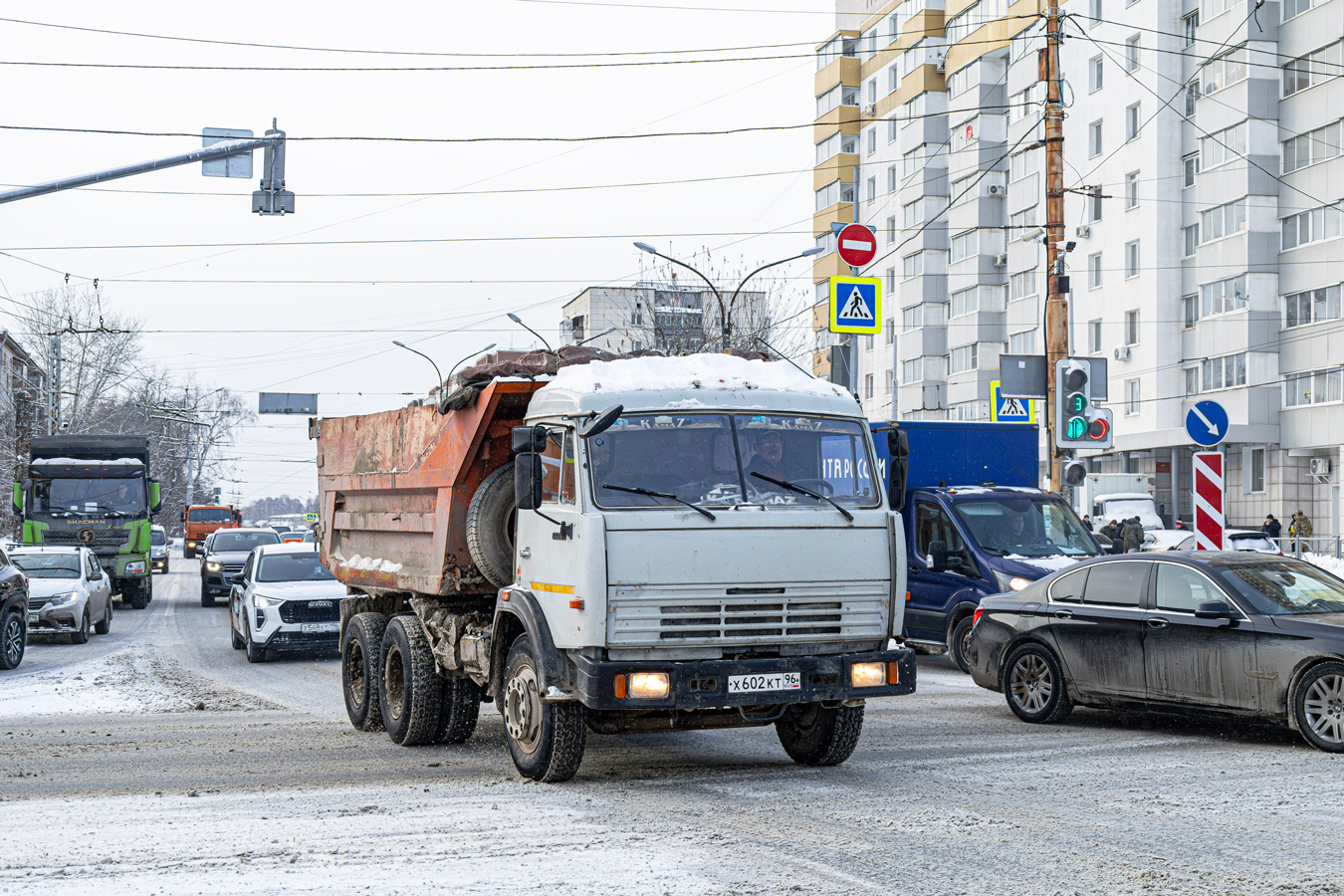 Свердловская область, № Х 602 КТ 96 — КамАЗ-54112
