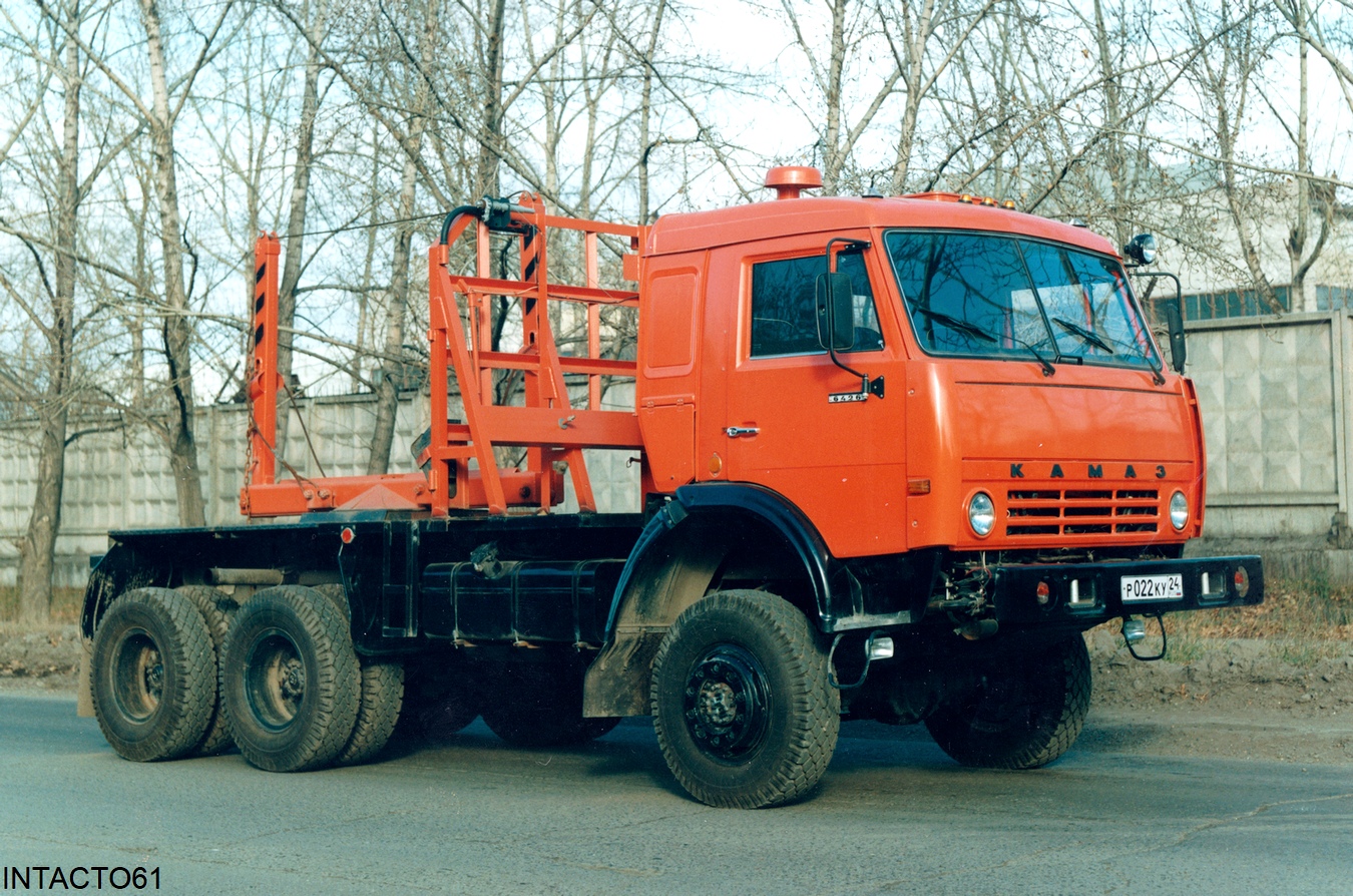 Красноярский край, № Р 022 КУ 24 — КамАЗ-6426 [642600]; Исторические фотографии (до 2000 года) (Красноярский край)