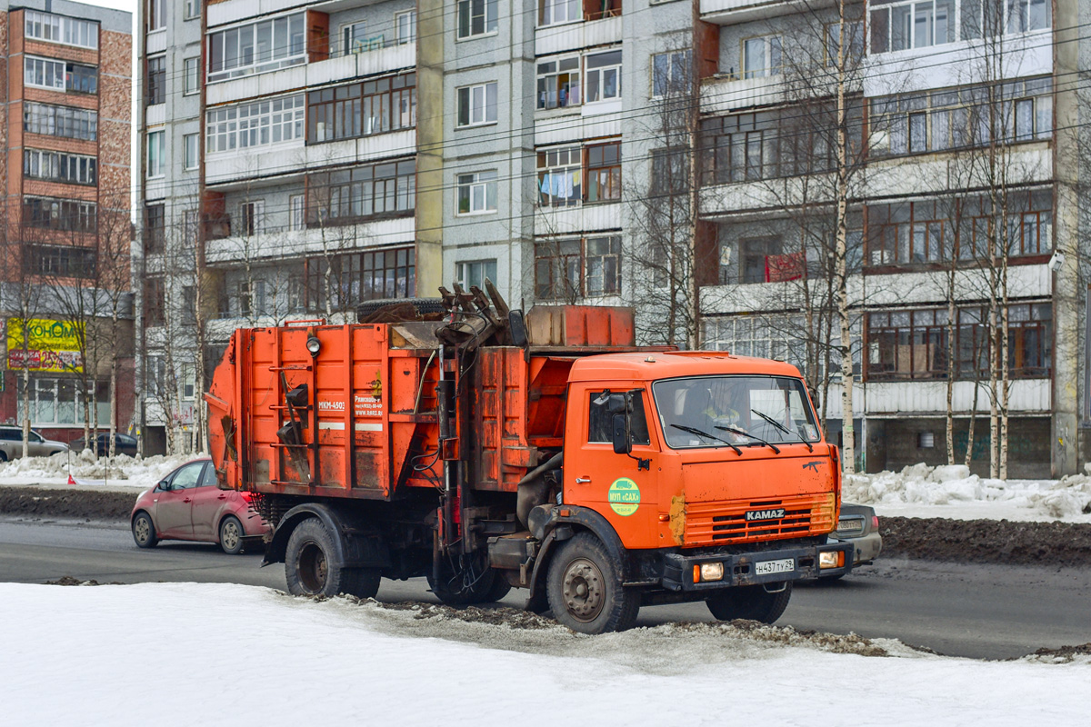 Архангельская область, № Н 437 ТУ 29 — КамАЗ-43253-A3(96)