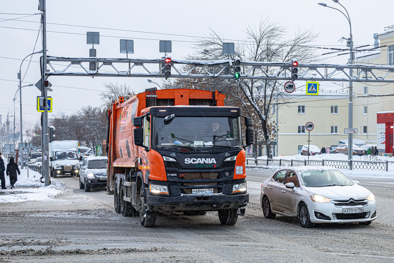 Свердловская область, № Р 684 РС 196 — Scania ('2016) P360