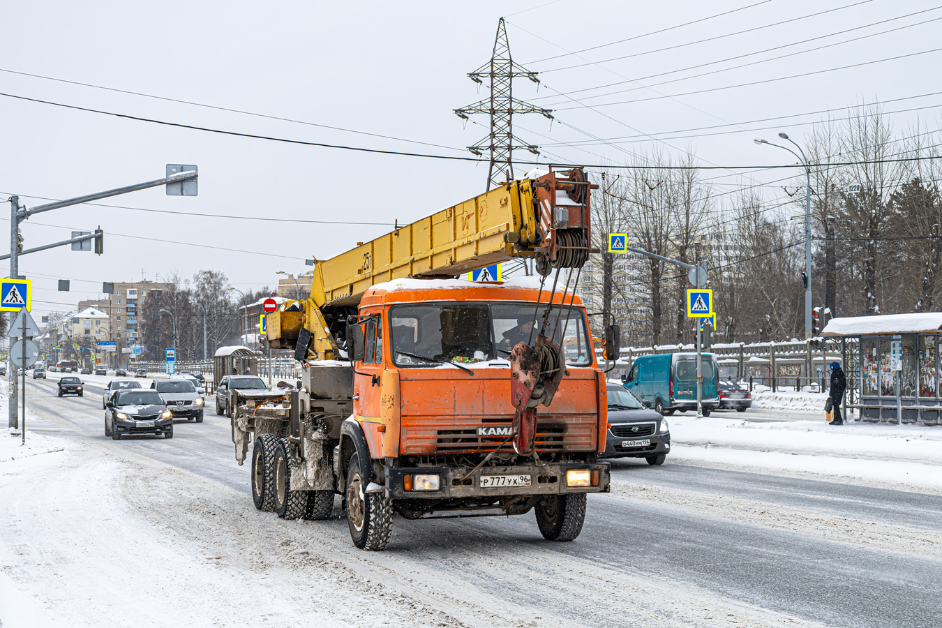 Свердловская область, № Р 777 УХ 96 — КамАЗ-53215 [532150]