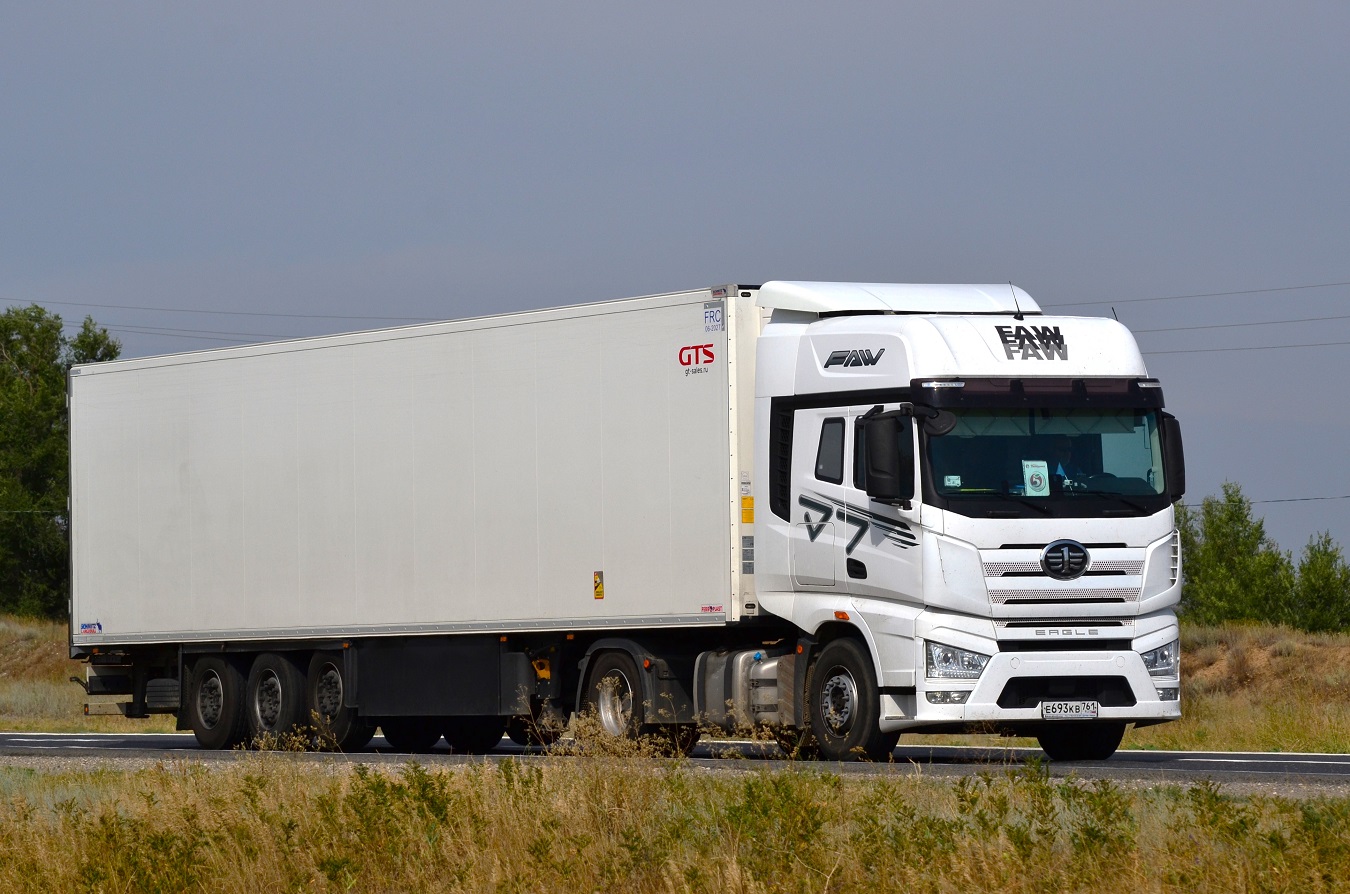 Ростовская область, № Е 693 КВ 761 — FAW J7 Eagle CA4180