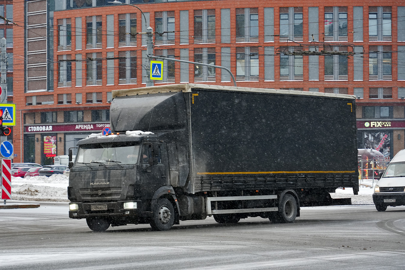 Ульяновская область, № С 494 ХО 73 — КамАЗ-4308-G5(69)
