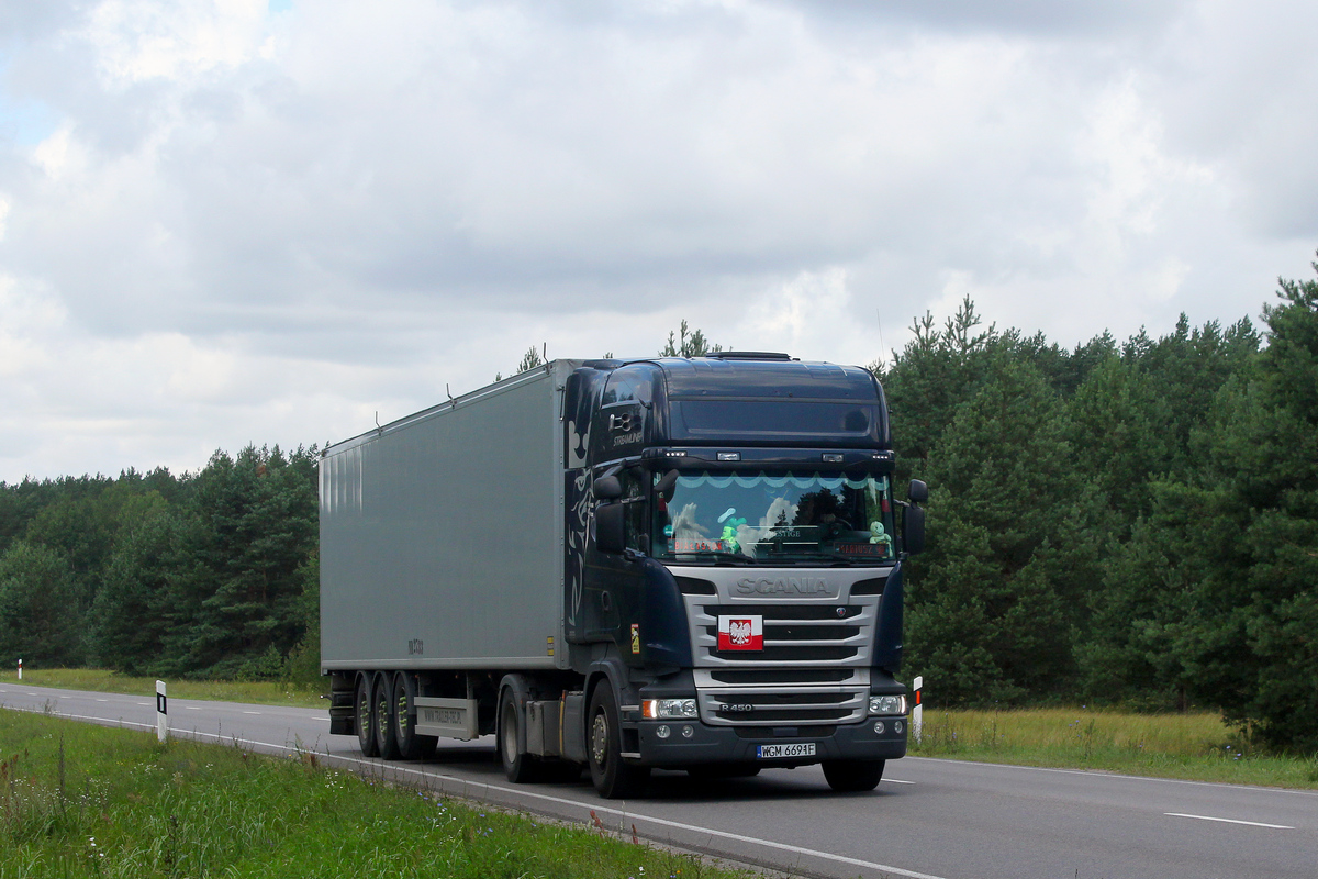 Польша, № WGM 6691F — Scania ('2013) R450