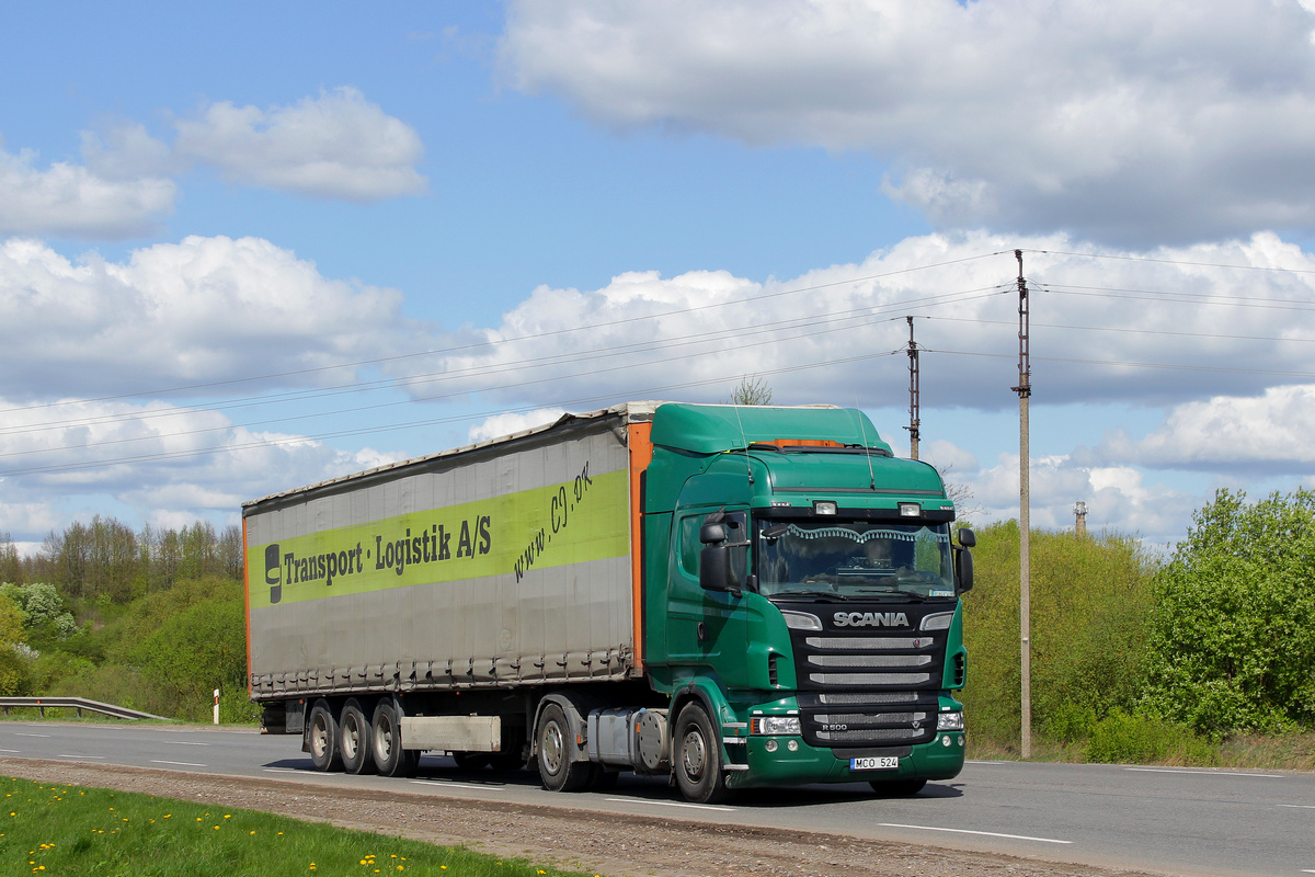 Литва, № MCO 524 — Scania ('2009) R500
