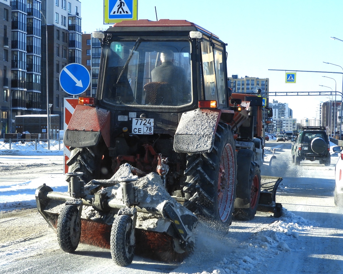 Санкт-Петербург, № 7724 СЕ 78 — МТЗ (общая модель)