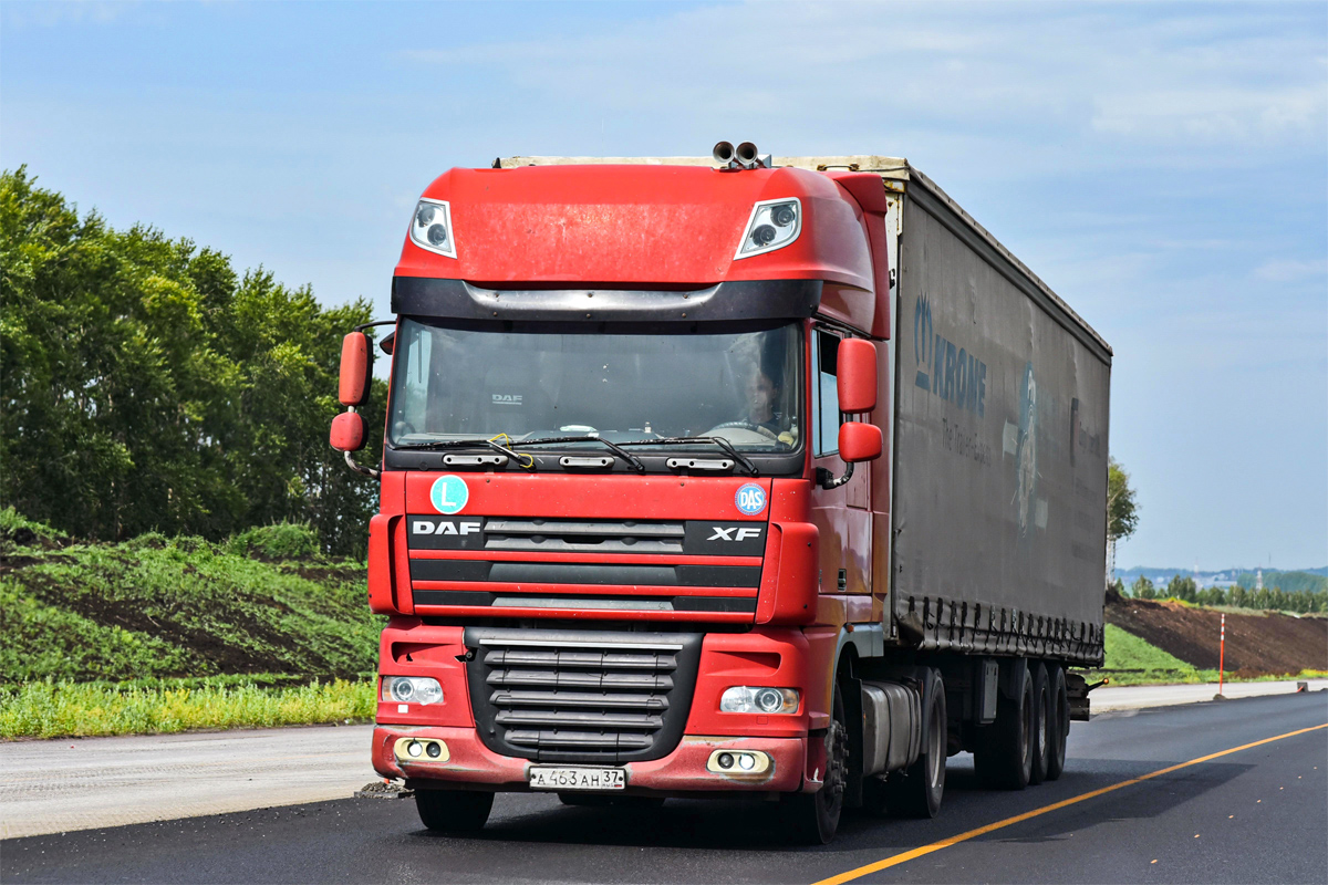 Ивановская область, № А 463 АН 37 — DAF XF105 FT