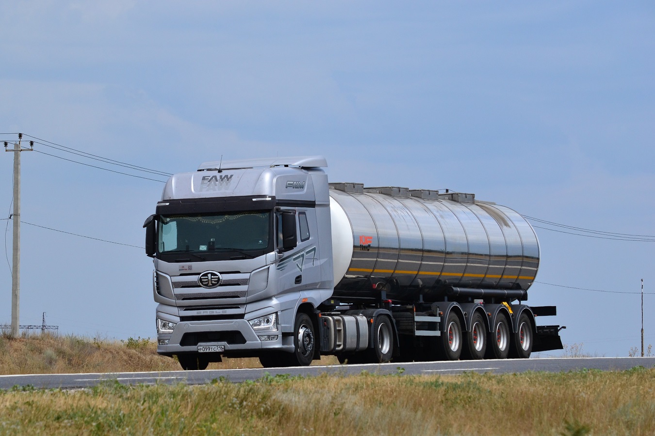 Татарстан, № Р 099 ТС 716 — FAW J7 Eagle CA4180