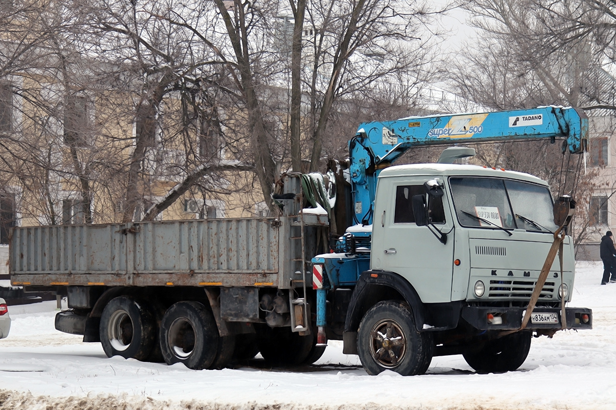 Волгоградская область, № Н 836 АМ 134 — КамАЗ-53212
