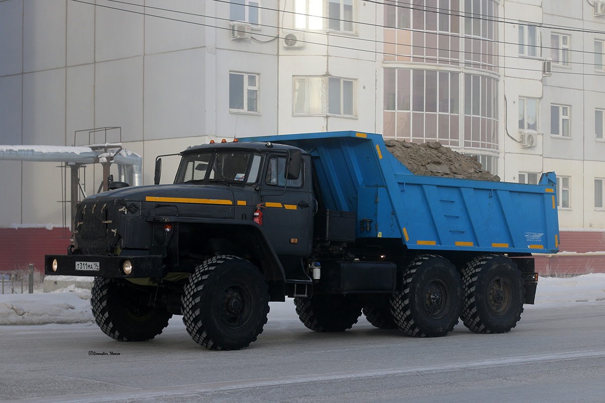 Саха (Якутия), № Т 311 МА 14 — Урал-55571-70