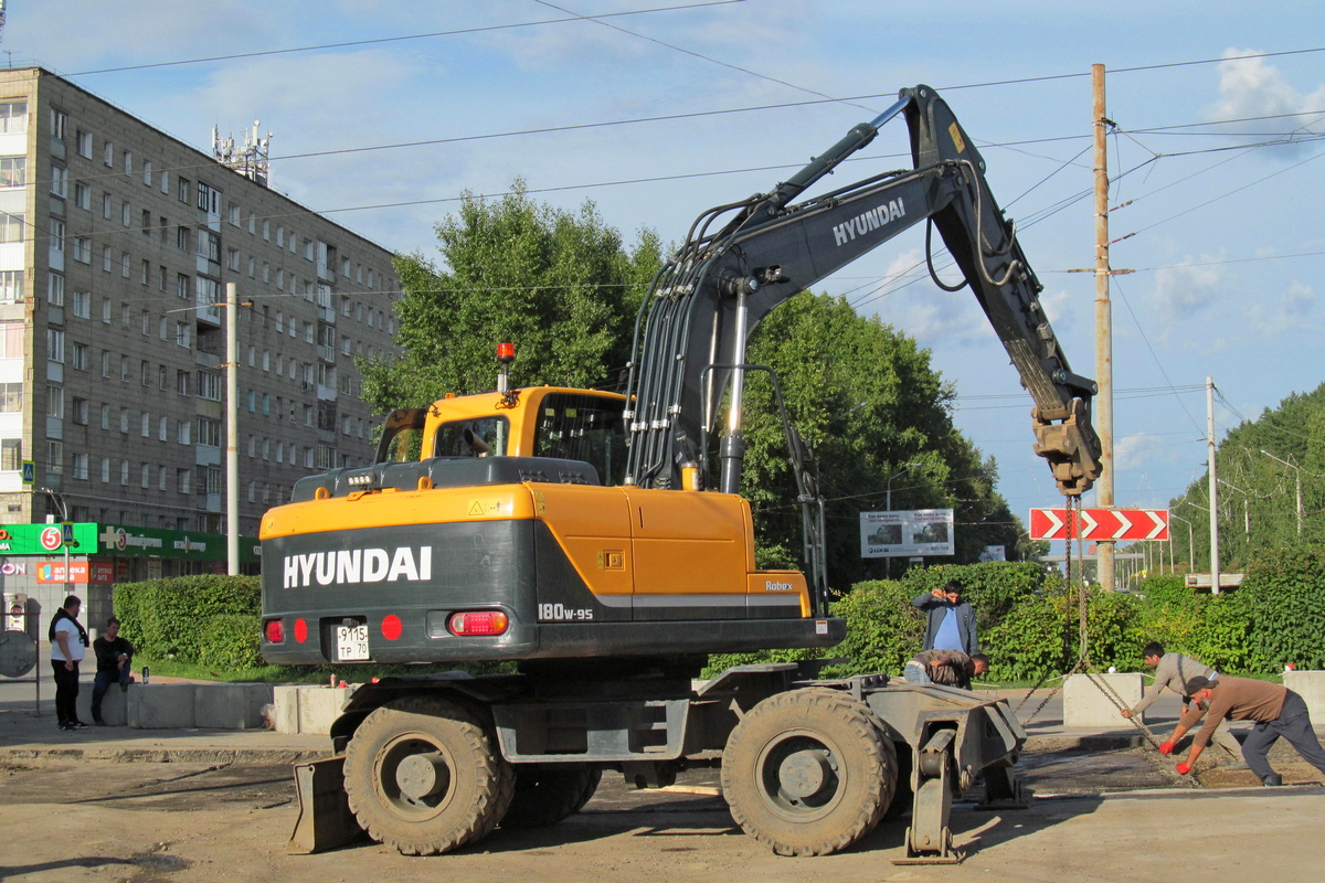 Томская область, № 9115 ТР 70 — Hitachi ZX180W (общая модель)