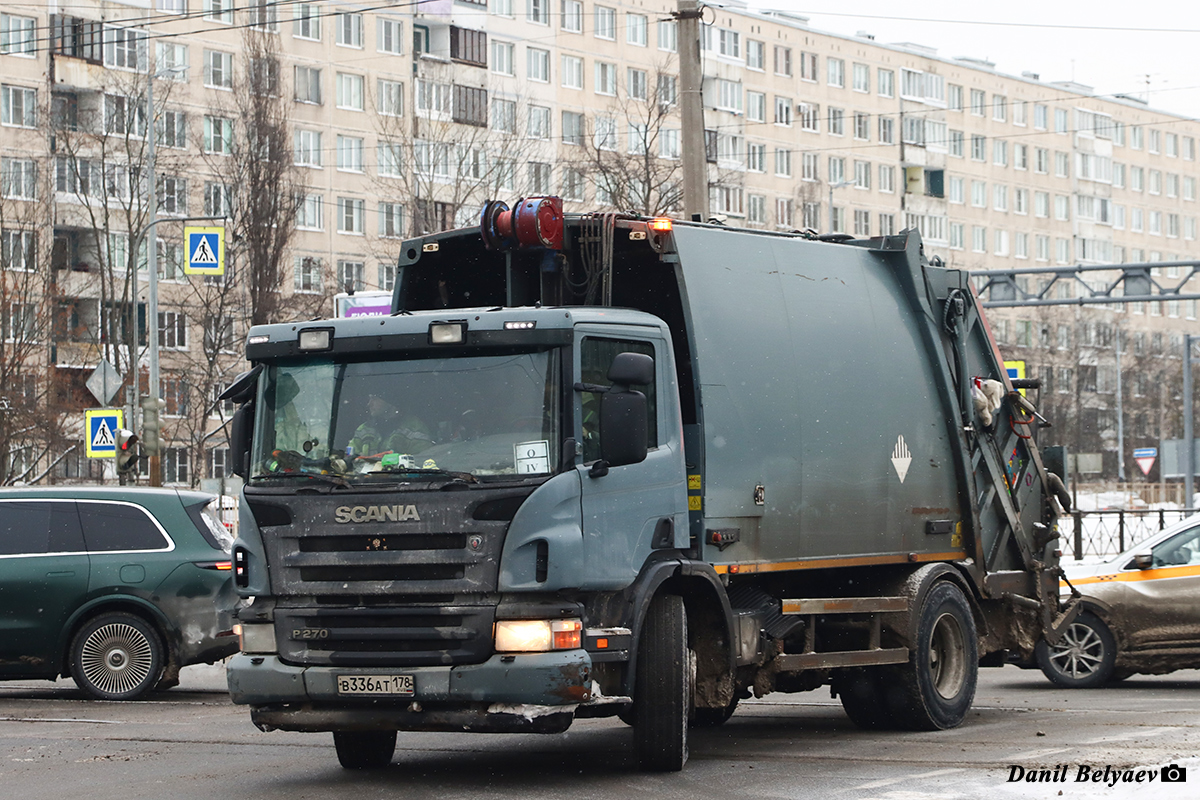 Санкт-Петербург, № В 336 АТ 178 — Scania ('2004) P270