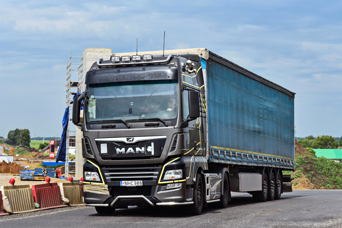 Литва, № NHC 988 — MAN TGX ('2016) (Общая модель)