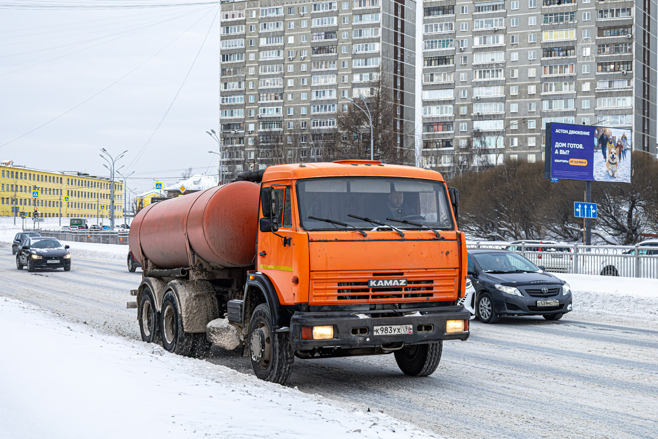 Свердловская область, № К 983 УХ 196 — КамАЗ-65115-62
