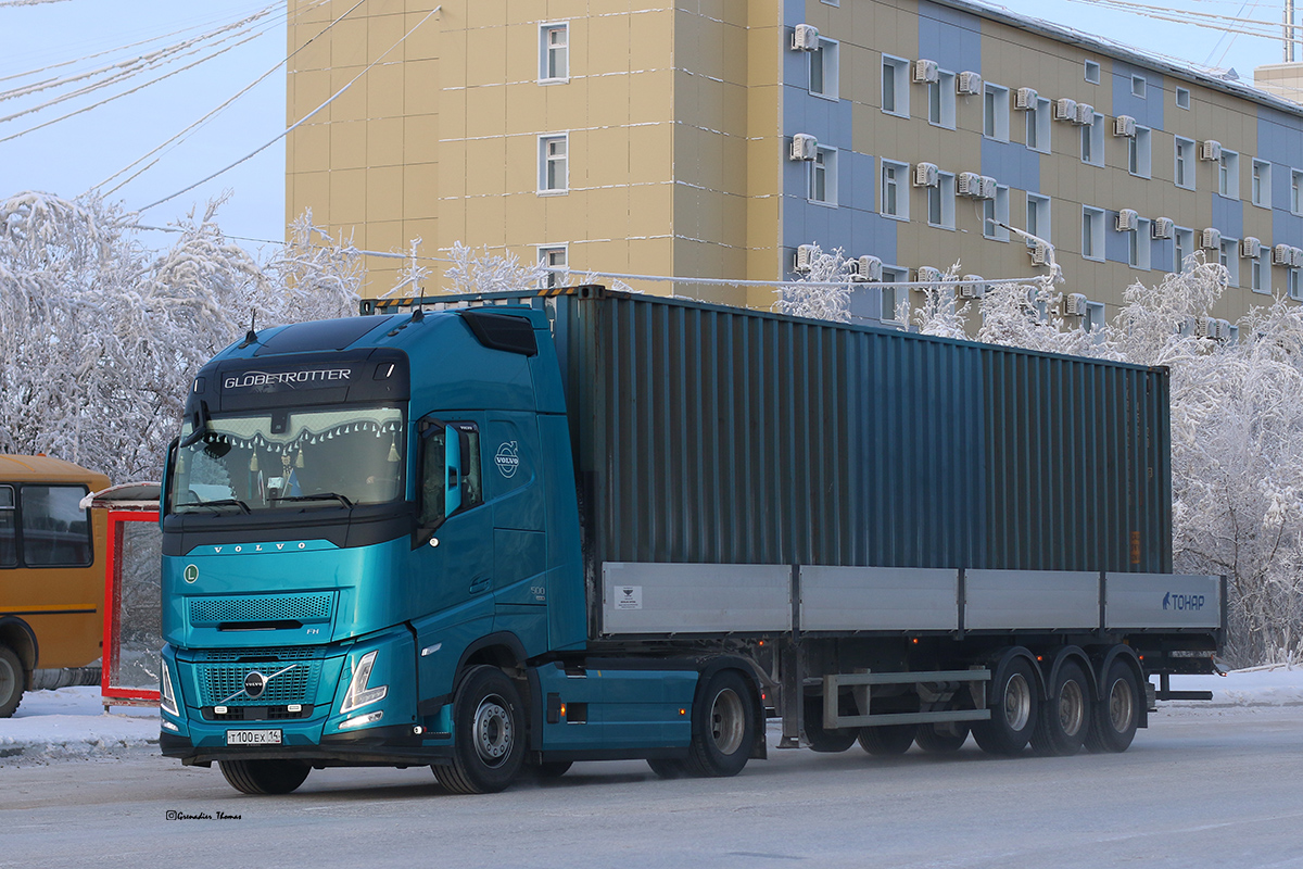 Саха (Якутия), № Т 100 ЕХ 14 — Volvo ('2024) FH.500 Aero