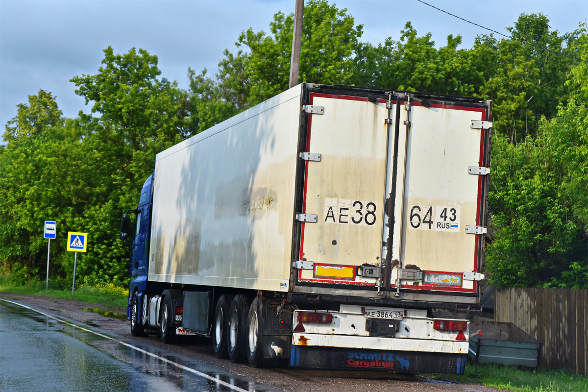 Кировская область, № АЕ 3864 43 — Schmitz Cargobull S.KO (SCB*S3B) общ.мод