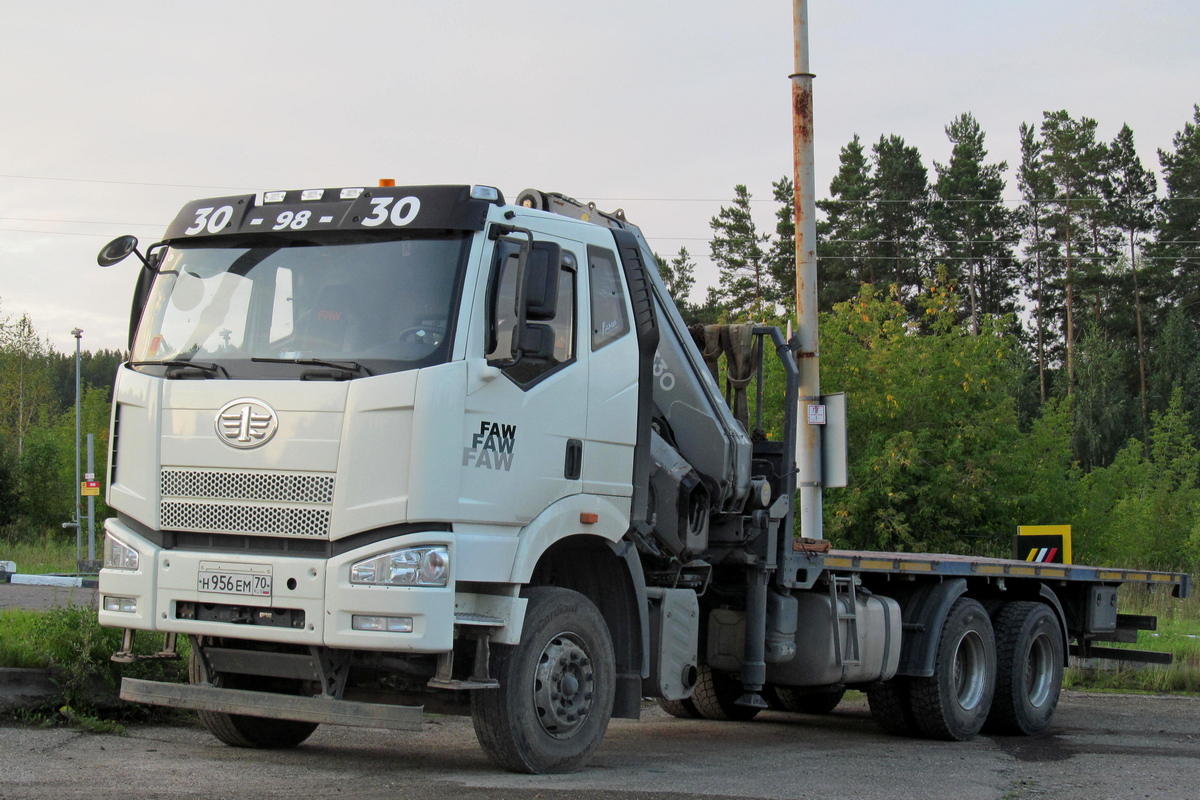 Томская область, № Н 956 ЕМ 70 — FAW (общая модель)