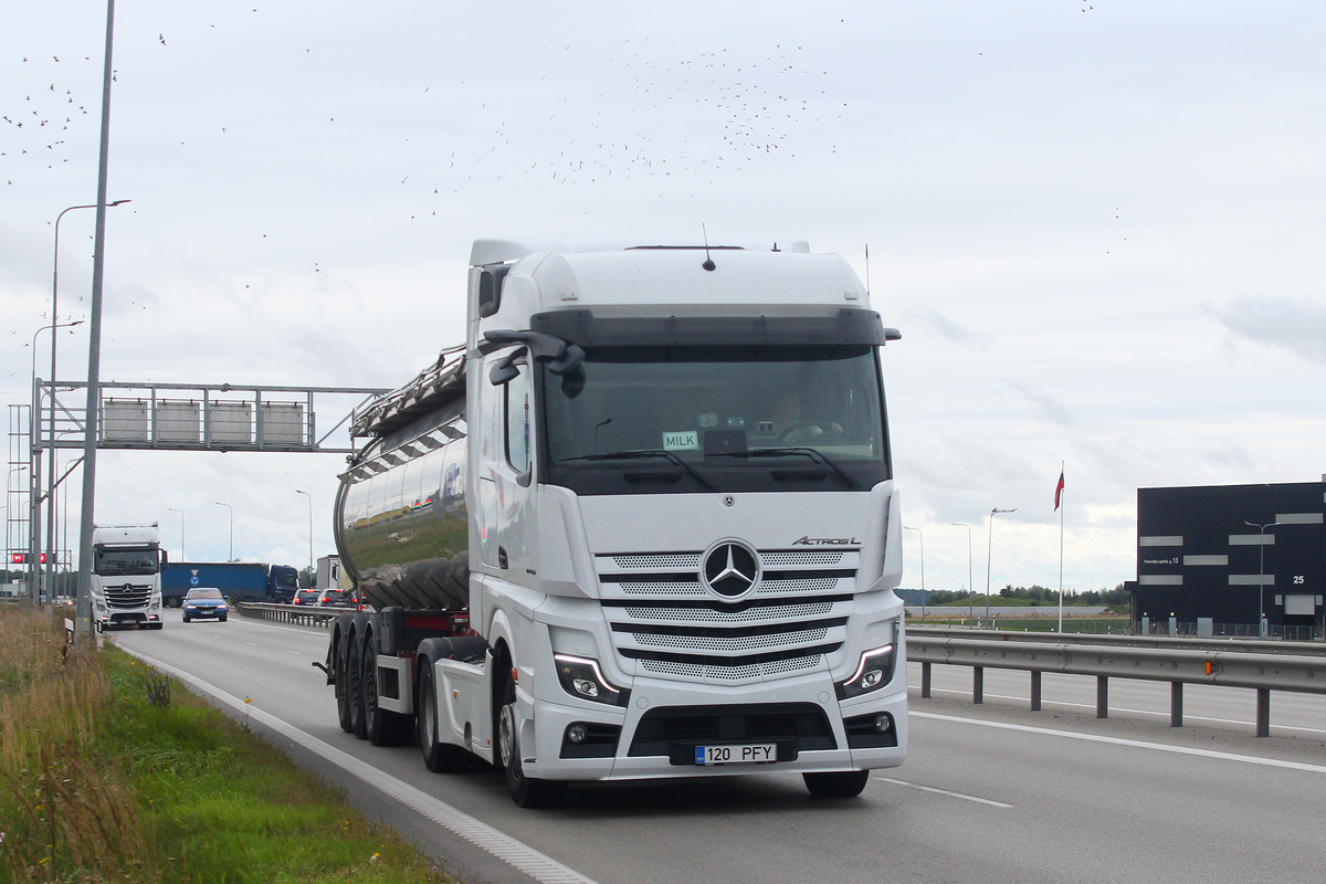 Эстония, № 120 PFY — Mercedes-Benz Actros ('2018)