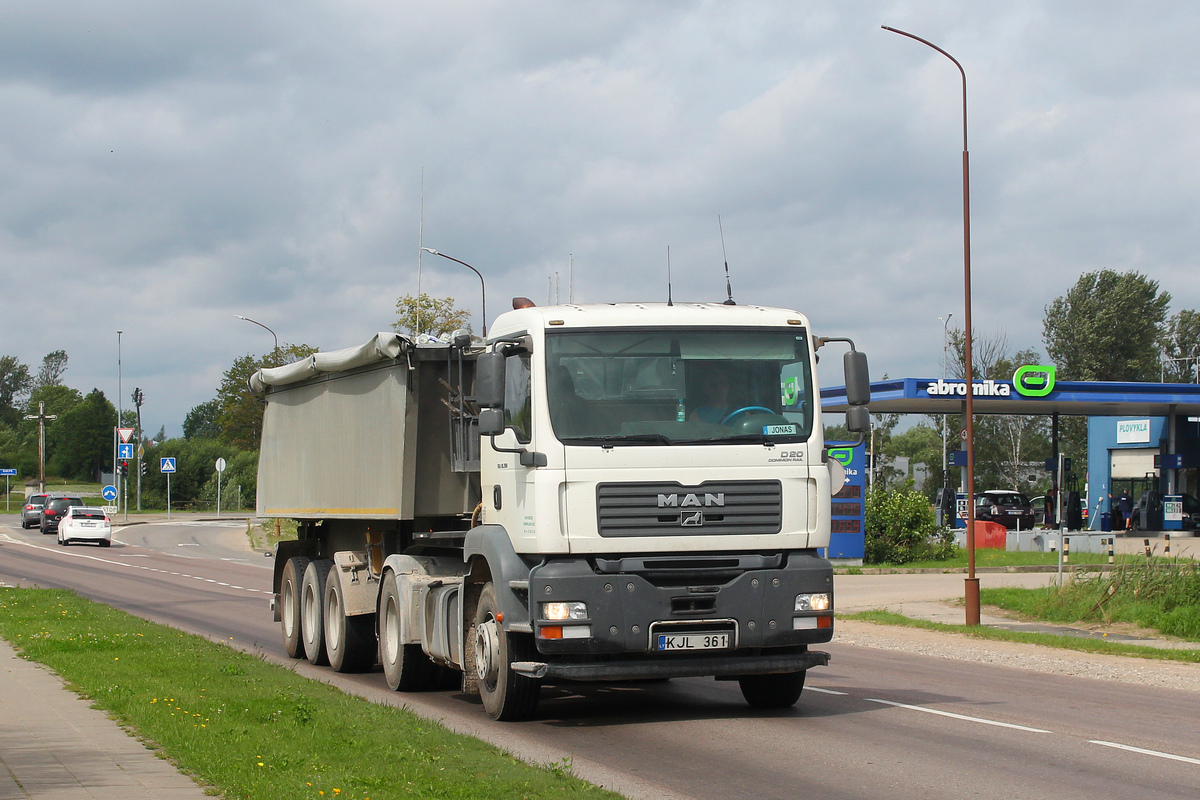 Литва, № KJL 361 — MAN TGA 18.390
