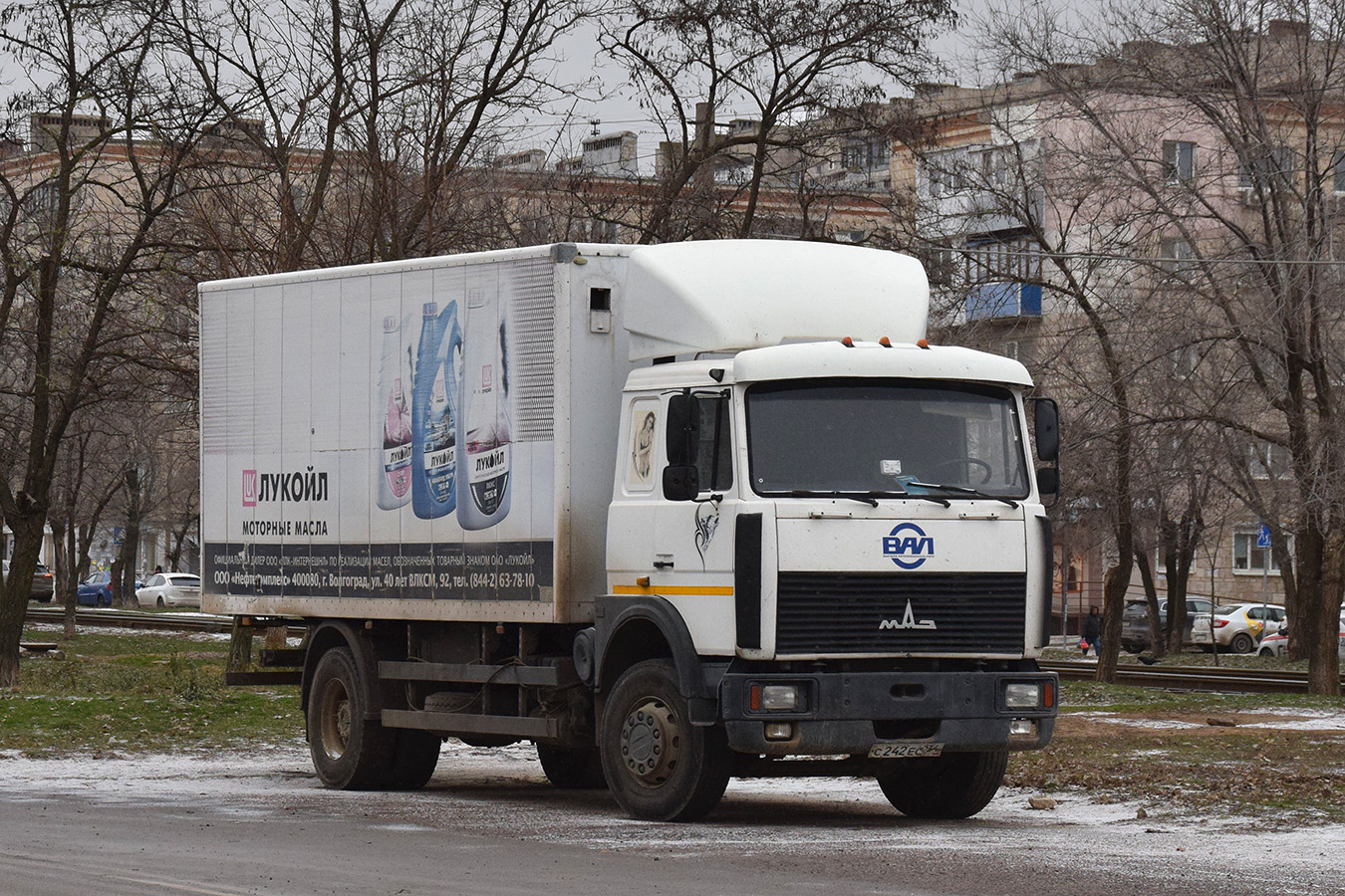 Волгоградская область, № С 242 ЕС 34 — МАЗ-5336A5