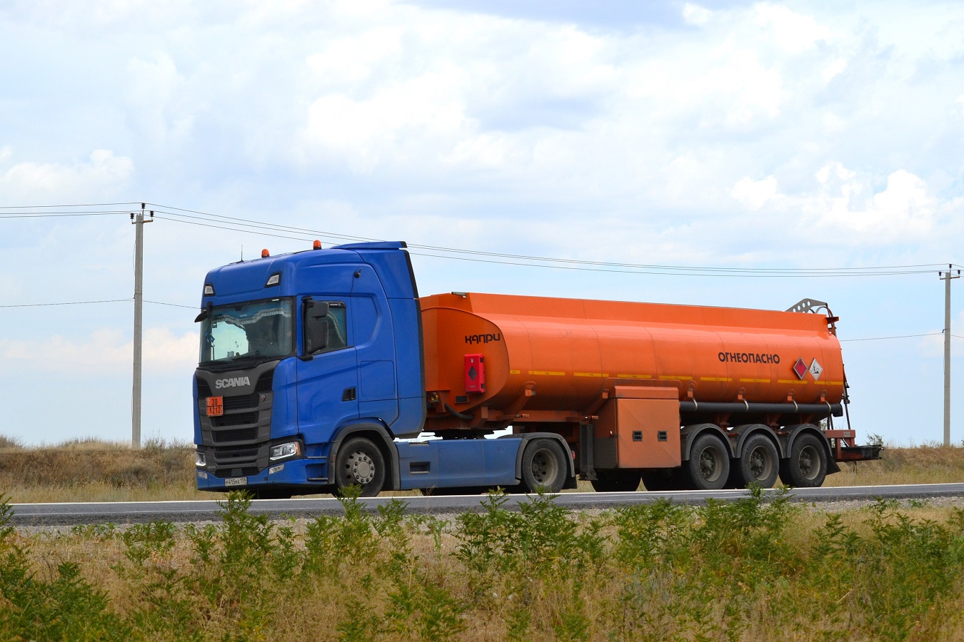 Пермский край, № Р 415 МА 159 — Scania ('2016) S450