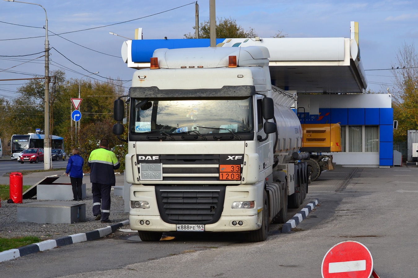 Ростовская область, № К 888 РЕ 161 — DAF XF105 FT