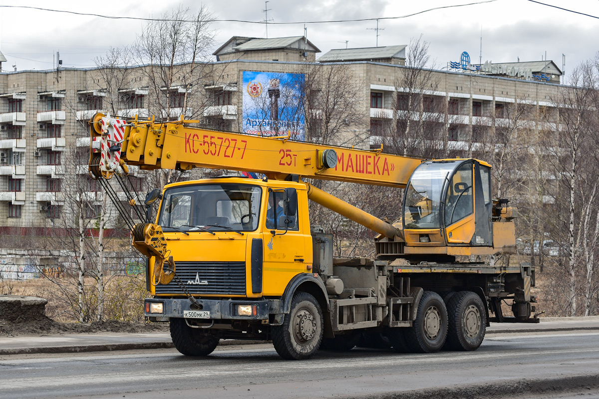 Архангельская область, № К 500 МК 29 — МАЗ-6303A3