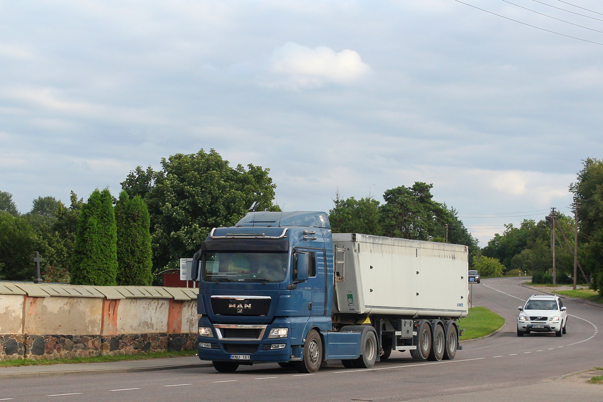 Литва, № KNU 161 — MAN TGX ('2007) 18.480
