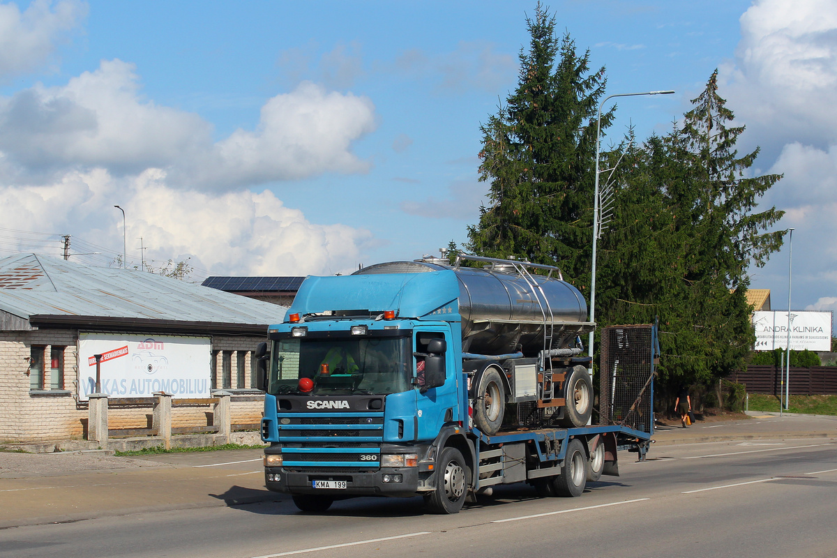 Литва, № KMA 199 — Scania ('1996) P124L