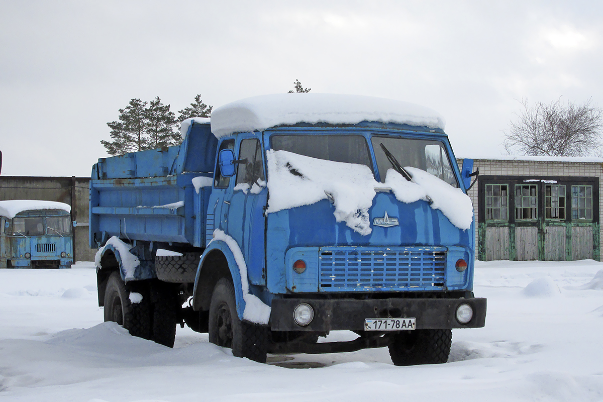 Днепропетровская область, № 171-78 АА — МАЗ-5549