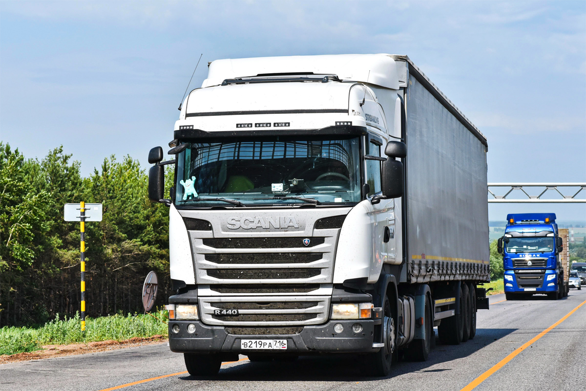 Татарстан, № В 219 РА 716 — Scania ('2013) R440