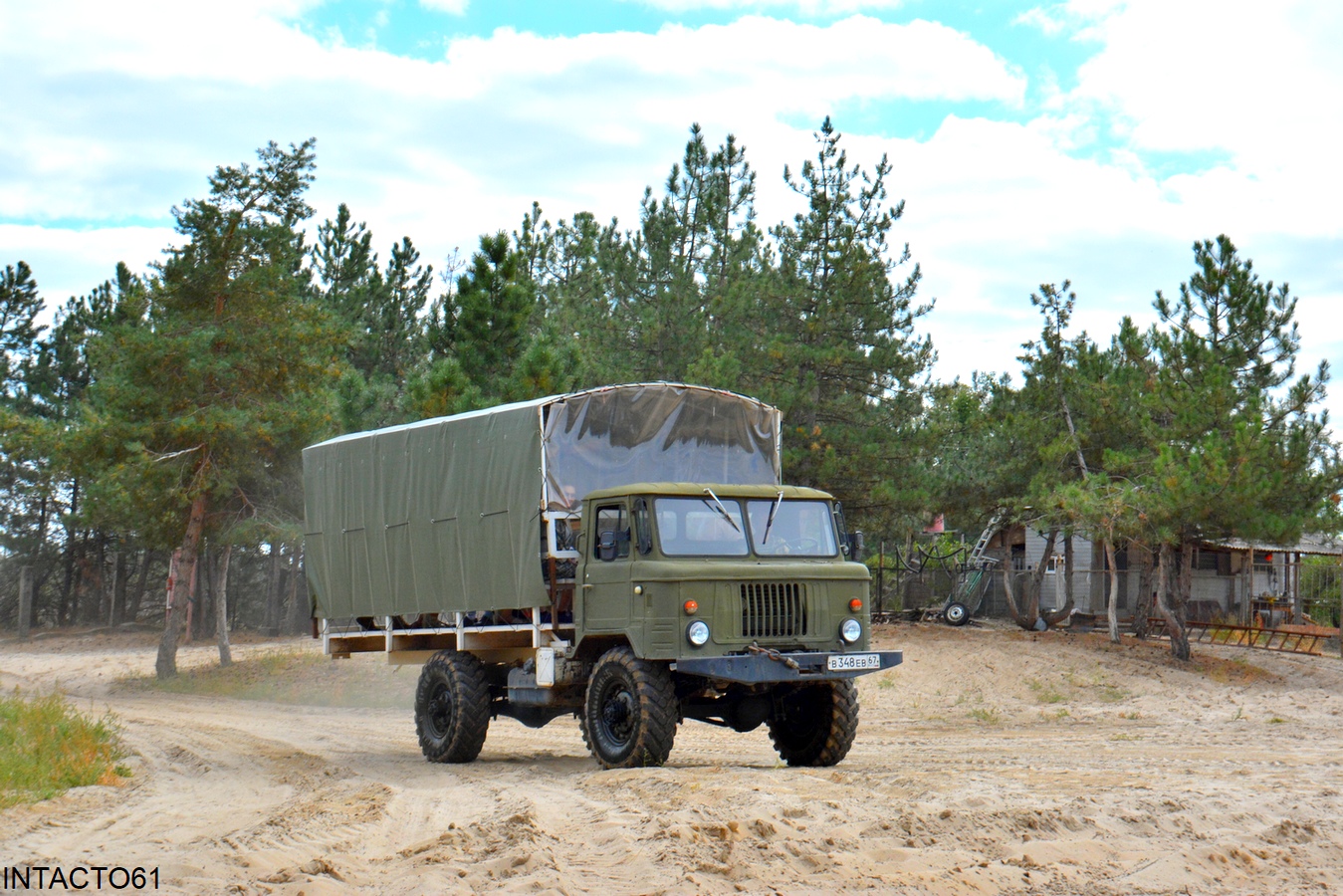 Ростовская область, № В 348 ЕВ 67 — ГАЗ-66-02