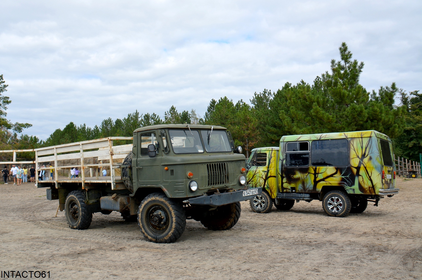 Ростовская область, № Е 547 ЕС 67 — ГАЗ-66-11